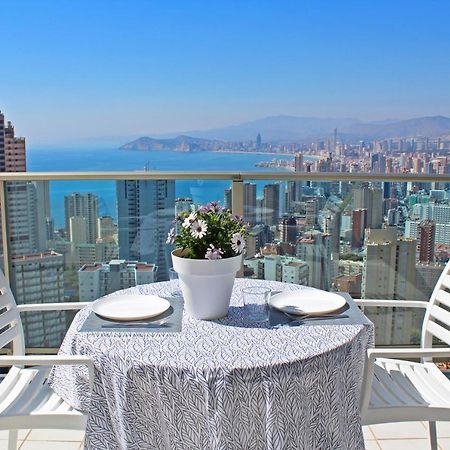 Skyline 20 Apartamento De Lujo Con Terraza Privada Y Vistas Al Mar Μπένιντορμ Εξωτερικό φωτογραφία